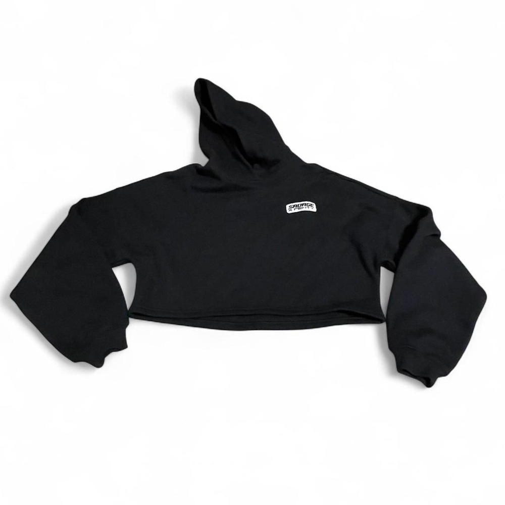 Savage X Fenty Rihanna Essential Racer Oversized Cropped Hoodie